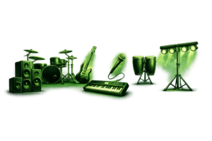 instruments fond transparent